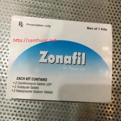 Zonafil Kit - Thuốc điều trị viêm loét dạ dày, tá tràng hiệu quả