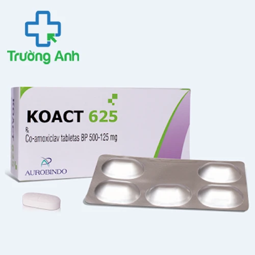 Koact 625 - Kháng sinh điều trị bệnh nhiễm khuẩn của Ấn Độ