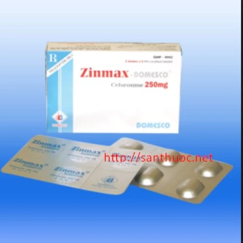 Zinmax 250mg-500mg - Thuốc kháng sinh hiệu quả