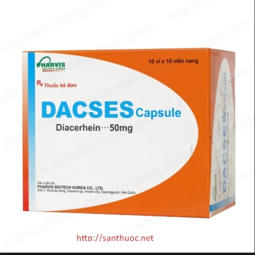 Dacses 50mg - Thuốc điều trị thoái hóa khớp hiệu quả của Hàn Quốc