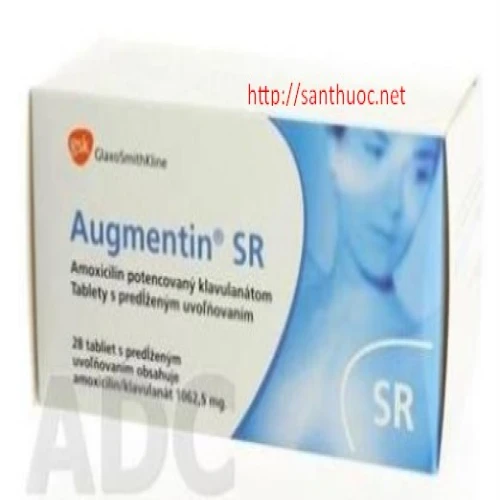 Augmentin SR 1000/62.5 mg - Thuốc điều trị nhiễm khuẩn hiệu quả