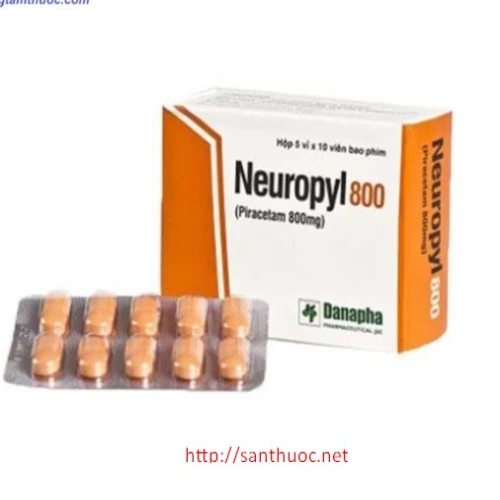 Neuropyl 800mg - Thuốc điều trị chóng mặt hiệu quả