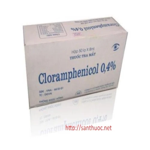 Cloramphenicol 0.4% DPHN - Thuốc chữa viêm mí mắt, nhiễm khuẩn mắt hiệu quả