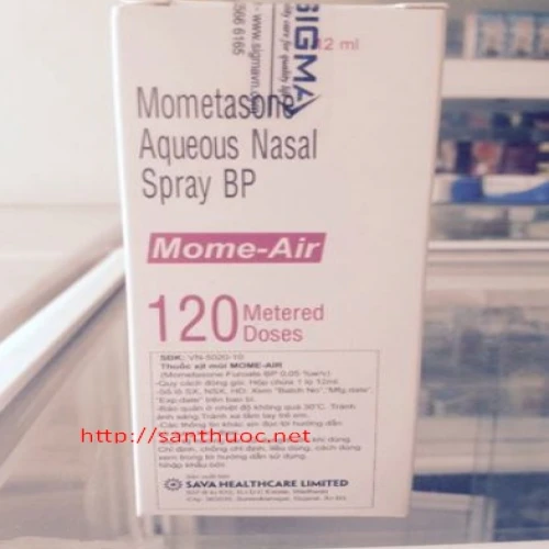 Mome-Air120 - Thuốc giúp điều trị viêm mũi, viêm xoang hiệu qu