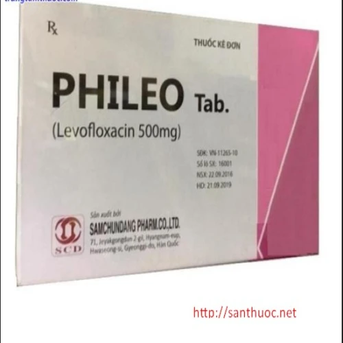 Phileo viên nén 500mg - Thuốc kháng sinh hiệu quả