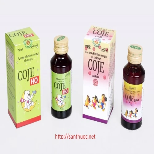 Coje siro - Thuốc giúp điều trị viêm mũi hiệu quả