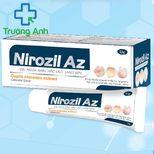 Nirozil Az - Hỗ trợ điều trị viêm da, nấm ngứa, hắc lào, vảy nến
