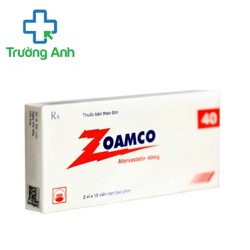 Zoamco 40mg - Thuốc điều trị tăng mỡ máu hiệu quả của Pymepharco