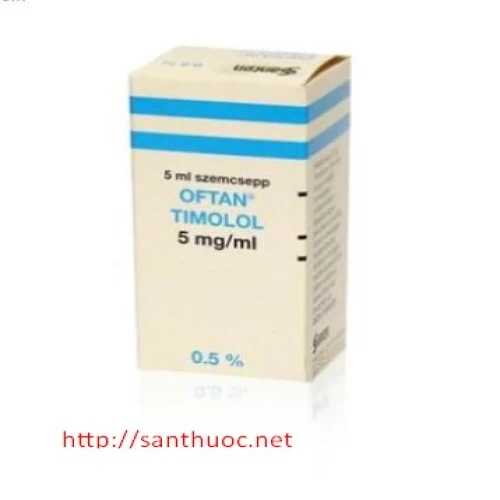 Oftan Timolol 0,2%-0.5% 5ml - Thuốc giúp làm giảm nhãn áp hiệu quả
