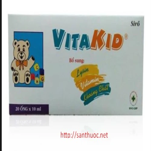 Vitakid Amp.10ml - Thuốc giúp bổ sung vitamin và khoáng chất cho cơ thể hiệu quả
