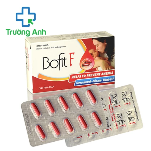 Bofit F - Thực phẩm bổ sung sắt hiệu quả của DHG Pharma