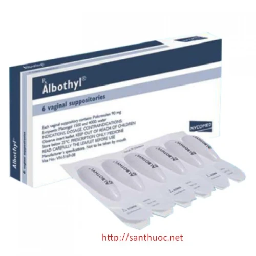 Albothyl 90mg - Thuốc điều trị nhiễm khuẩn âm đạo hiệu quả