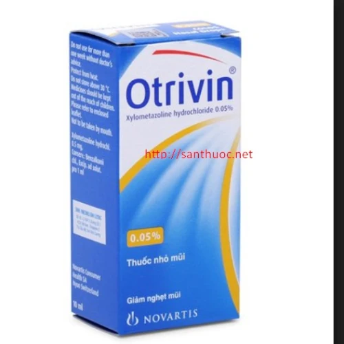 Otrivin 0.05% Drop - Thuốc điều trị ngạt mũi, sổ mũi hiệu quả