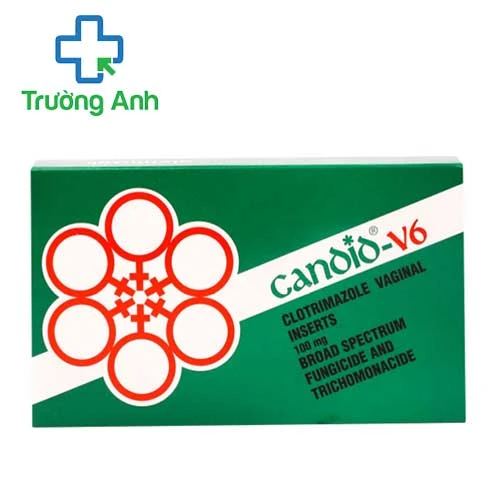 CANOIO - V6 - Thuốc đặt chống viêm nhiễm âm đạo của Glenmark