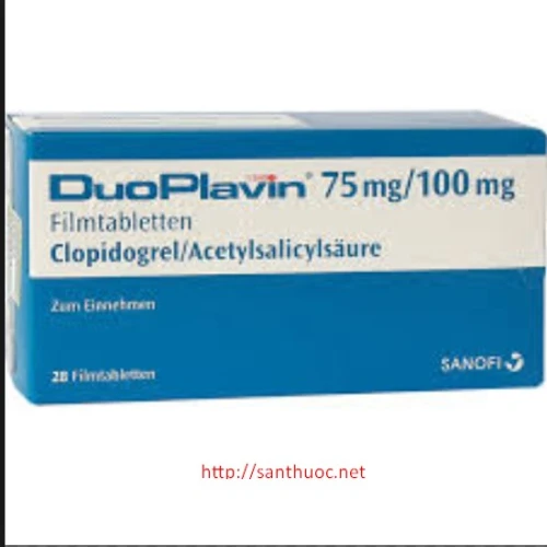 DuoPlavin 75/100 - Thuốc điều trị các bệnh tim mạch hiệu quả