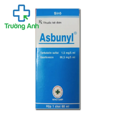 Asbunyl - Thuốc điều trị viêm phế quản, hen phế quản hiệu quả