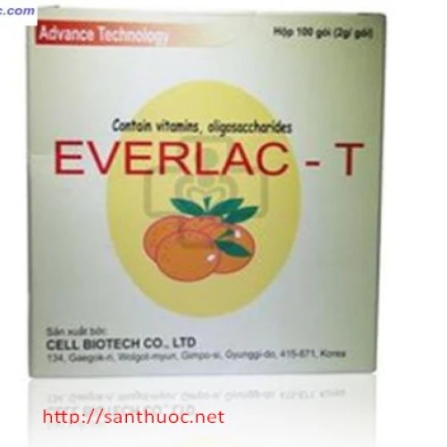 Everlac T - Thuốc điều trị các bệnh lý đường tiêu hóa hiệu quả