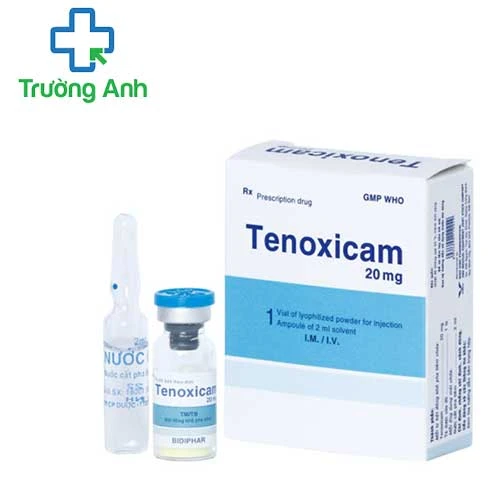 Tenoxicam 20mg Bidiphar - Thuốc giảm đau, chống viêm xương khớp