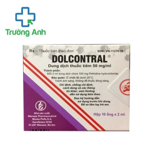 Dolcontral 100mg/2ml – Thuốc tiêm giảm đau thần kinh của Poland
