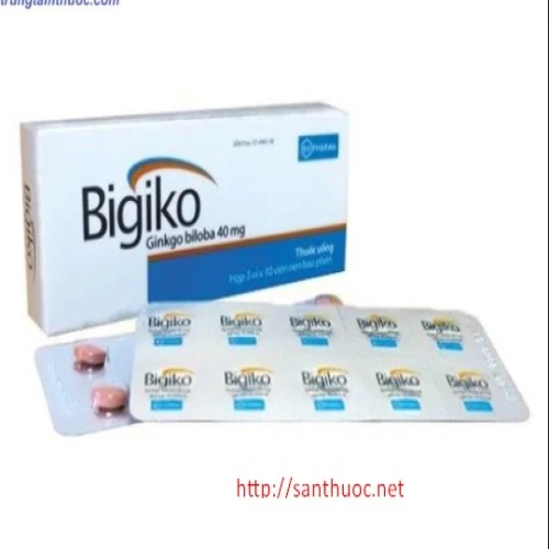 Bigiko - Thuốc điều trị rối loạn tuần hoàn não hiệu quả