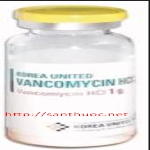Vancomycin HCl 1g Korea United - Thuốc trị nhiễm khuẩn hiệu quả
