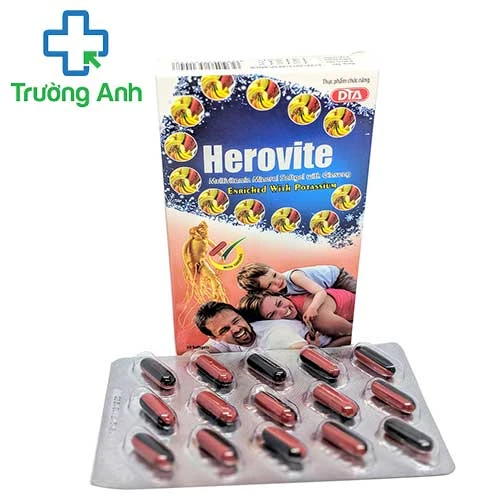 HEROVITE - Bổ sung vitamin và khoáng chất, tăng cường sức đề kháng