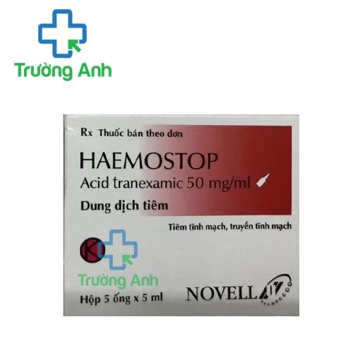 Haemostop 50mg/ml - Thuốc điều trị xuất huyết của Novell