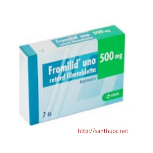 Fromilid uno 500mg - Thuốc điều trị nhiễm khuẩn hiệu quả