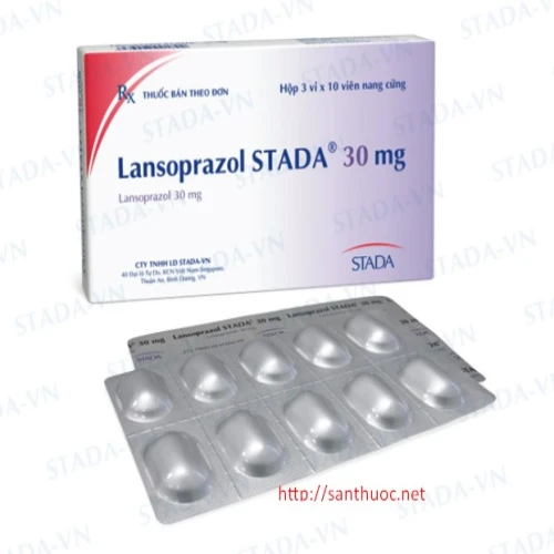 Lansoprazol 30mg - Thuốc điều trị viêm loét dạ dày, tá tràng hiệu quả
