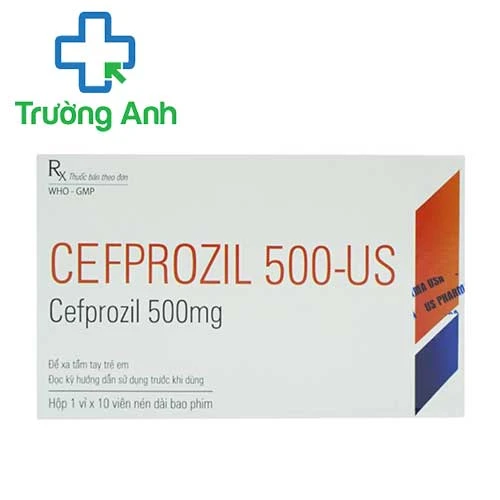 CEFPROZIL 500 - Thuốc chống nhiễm khuẩn của US Pharma USA