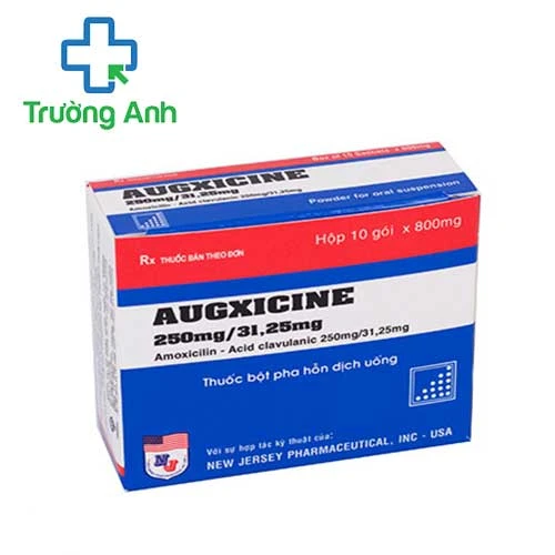 Augxicine 250mg/31,25mg - Thuốc điều trị nhiễm khuẩn của Vidipha