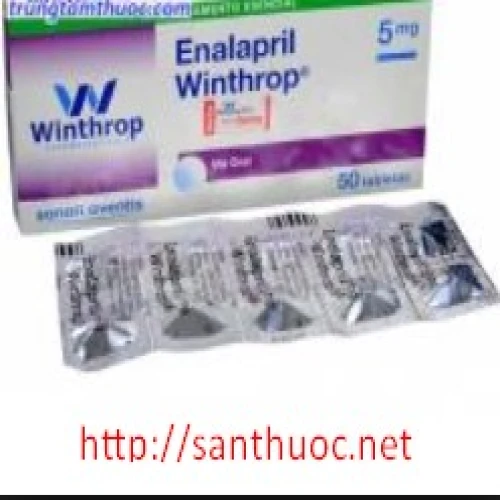 Enalapril 5mg Winthrop - Thuốc điều trị cao huyết áp hiệu quả