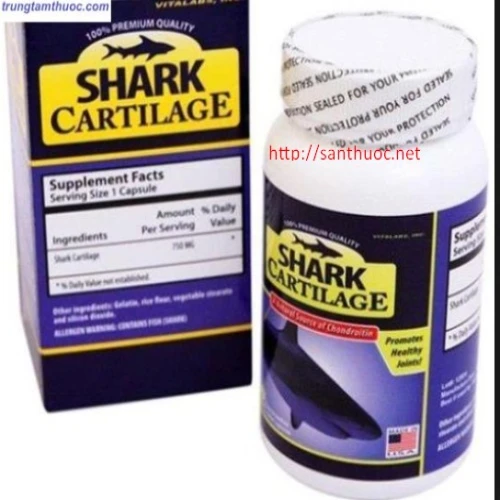 Shark cartilage (60v) - Thực phẩm chức năng giúp xương chắc khỏe hiệu quả của Mỹ