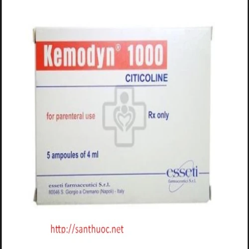 Kemodyl Inj.1000mg/4ml - Thuốc điều trị rối loạn ý thức do chấn thương đầu hiệu quả