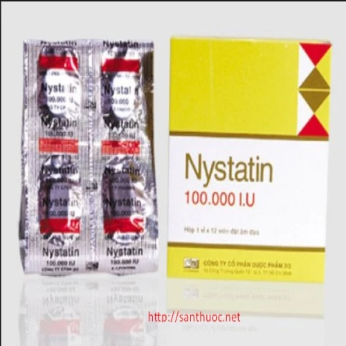 Nystatin 100000IU Mediplantex - Thuốc điều trị nhiễm nấm âm đạo hiệu quả