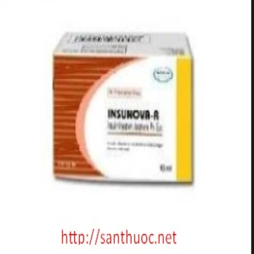  Insunova - R 100IU/ml Inj.10ml - Thuốc điều trị bệnh tiểu đường hiệu quả