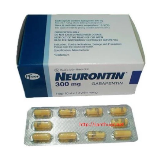 Neurontin 300mg - Thuốc điều trị động kinh, đau thần kinh hiệu quả