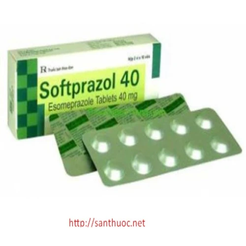 Softprazol 40mg - Thuốc điều trị viêm loét dạ dày, thực quản hiệu quả