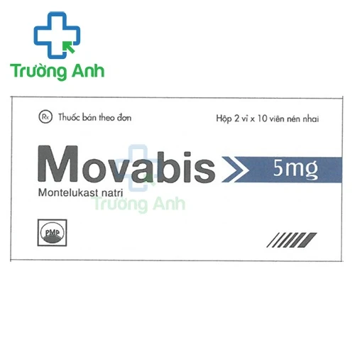 Movabis 5mg - Điều trị hen phế quản mãn tính của Pymepharco