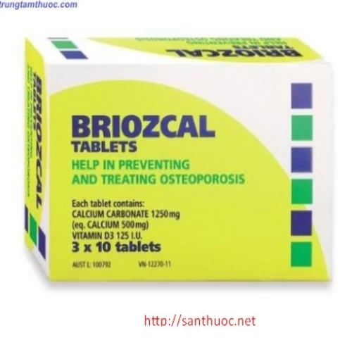 Briozcal - Thuốc điều trị bệnh loãng xương hiệu quả của Úc