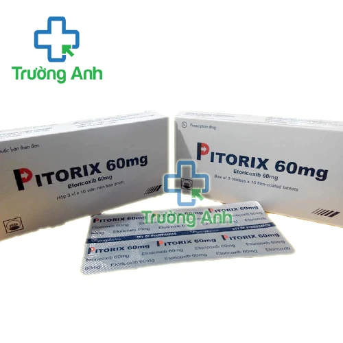Pitorix 60mg - Thuốc điều trị viêm xương khớp của Pymepharco