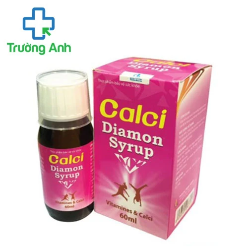 Calci Diamon Syrup - Bổ sung canxi, phòng ngừa loãng xương