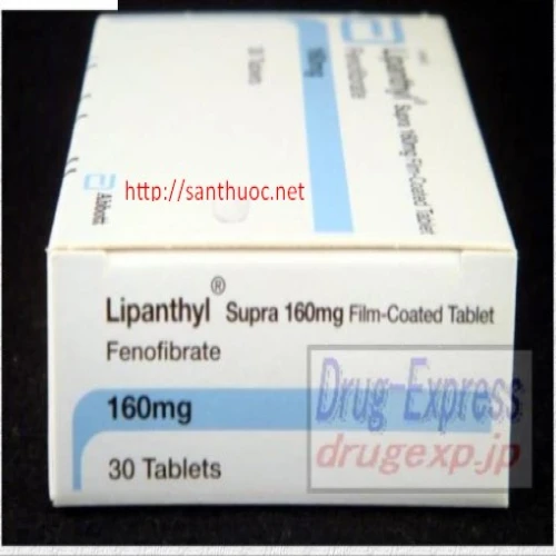 Lipanthyl Supra 160mg - Thuốc giúp hạ mỡ máu hiệu 