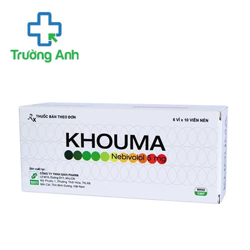 Khouma - Thuốc điều trị tăng huyết áp, suy tim của Davipharm