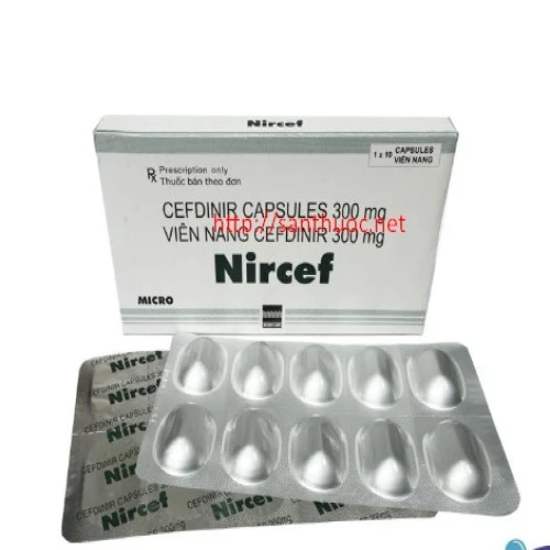 Nircef 300mg - Thuốc điều trị trùng hiệu quả