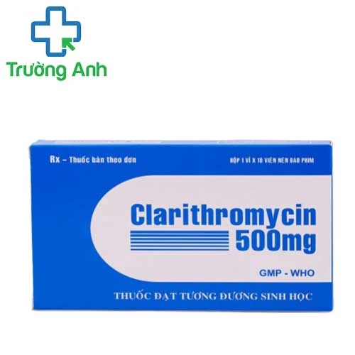Clarithromycin 500mg Tipharco - Thuốc chống nhiễm khuẩn hiệu quả