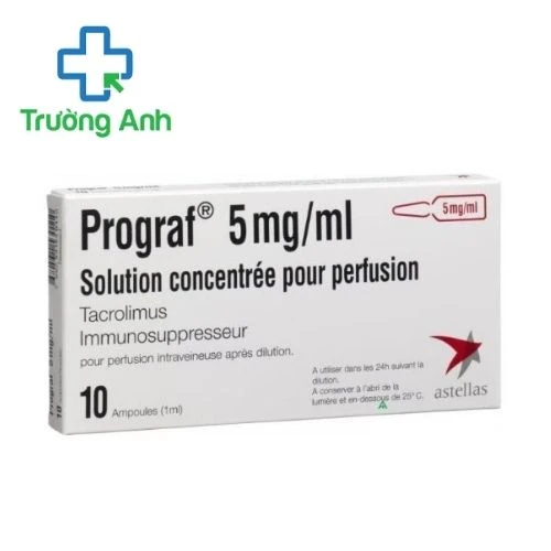 Prograf 5mg/ml – Thuốc ngừa đào thải cơ quan ghép của Ireland