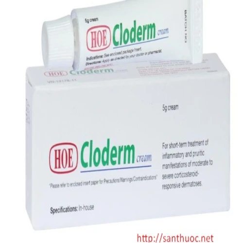 Cloderm Cre.15g - Thuốc chống viêm hiệu quả