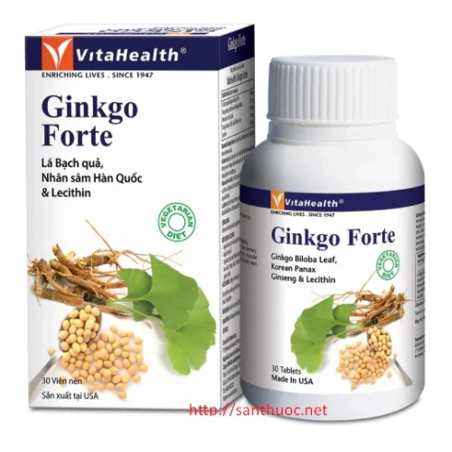 Ginkgo Forte - Thuốc giúp tăng cường tuần hoàn não hiệu quả