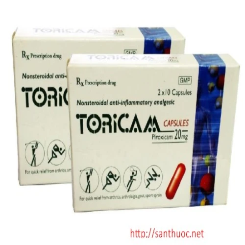 Toricam 20mg - Thuốc điều trị viêm khớp thống nhất hiệu quả